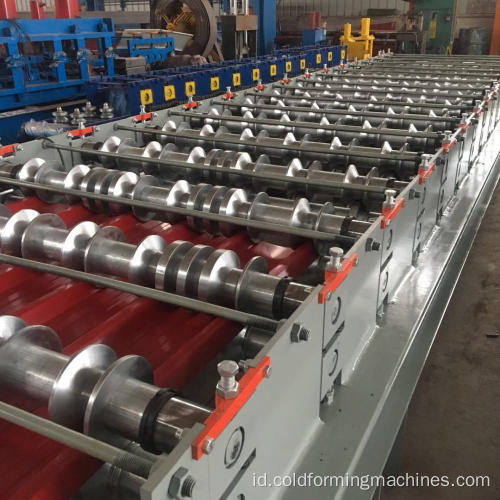 Mesin Roll Forming Atap Besi IBR